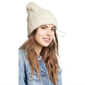 Free People Harlow Cable Knit Beanie